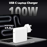 ATTNINE 100W USB C Charger Power Adapter Compatible with MacBook Pro 16, 15, 14, 13 Inch, Air 13 Inch, iPad Pro 2024/2023/2022/2021/2020/2019 - Image 2