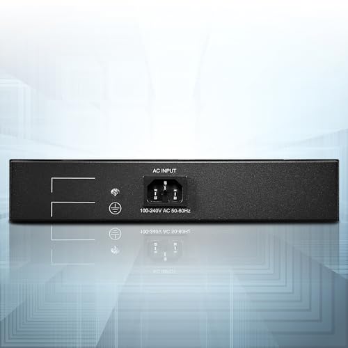 Image of BV-Tech 8 Gigabit PoE+ Ports with 2 Enthernet Uplink, 130W, 802.3af /at POE-SW802G