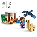 LEGO Minecraft Steve's Desert Expedition - House Toy with 3 Figures incl. Steve, plus a Crafting Table & Enchanted Axe - Gaming Gift for 6+ Year Old Boys & Girls - 21251 - Image 2