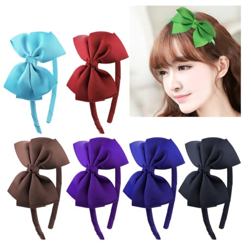 Diademas de Tela Lazo Pelo con Diseño Único y Colores Variados Surtidos Cómodas 3