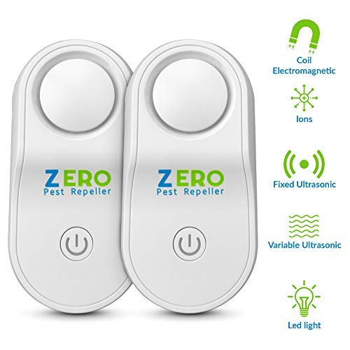 ZEROPEST Ultrasonic Pest Repeller 2020 Upgraded, Pest Control Reject Devices Electronic Plug in