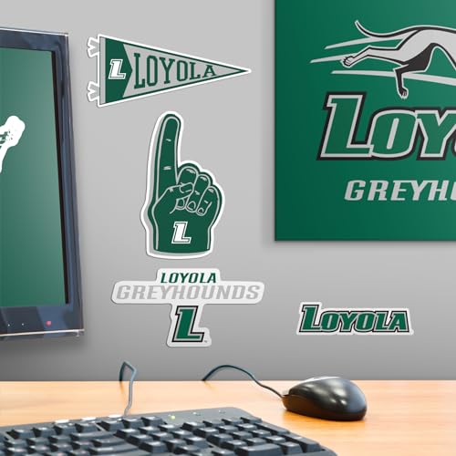 Image of Loyola University Maryland 10ct Vinyl Large Deluxe Stickers Variety Pack - Laptop, Water Bottle, Scrapbooking, Tablet, Skateboard, Indoor /Outdoor - Set of 10