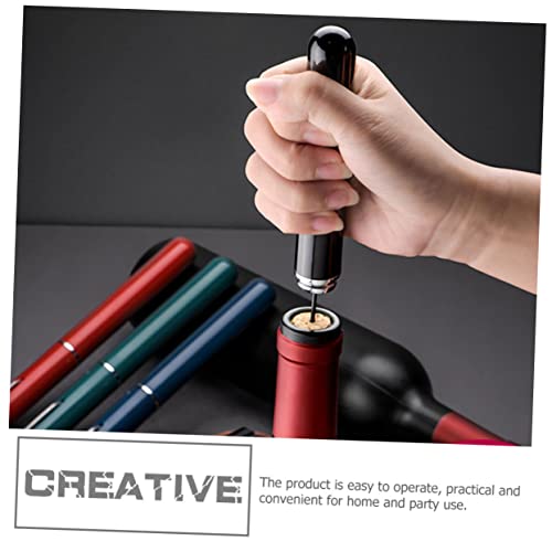 Luxshiny 3 Pçs Kit Casa Fácil Acessórios Preto Vinho Acampamento Vermelho Para Usar Forma Operação R