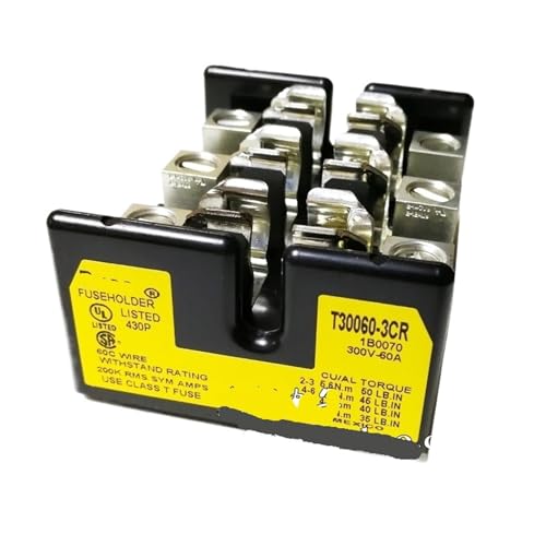 Porte-fusible T30060-3CR évite les coupures de phase et protège le réseau 60A 600V