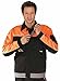 Produktbild 4554 Planam Bundjacke Visline V1 schwarz/orange/zink (56)