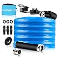 Gociean Upgraded Heated Water Hose for RV with Storage Bag, 25 ft Heated Drinking Water Hose, 5/8 Inch Inner Diameter with Upgraded Waterproof Thermostat, Withstand Temperatures Down to -40°F