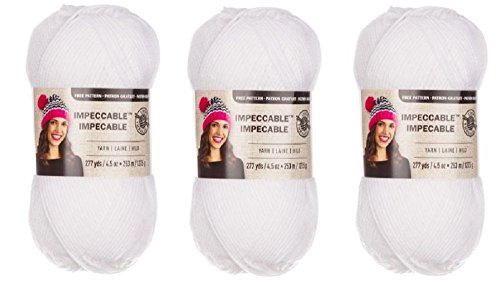 Loops & Threads Impeccable Yarn in White
