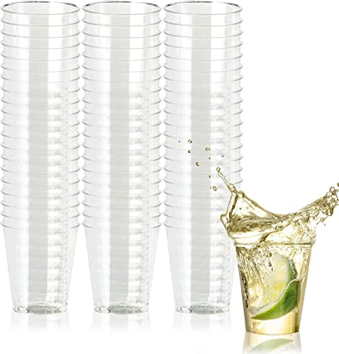 Matana 250 Crystal Clear Plastic Shot Glasses 2Oz Plastic Cups, Plastic Mini Shot Glasses, Clear Shot Glasses, Sampling Glasses For Wine Tasting, Condiments, Sauce, Jello Shots & Parties - Reusable #TOP20