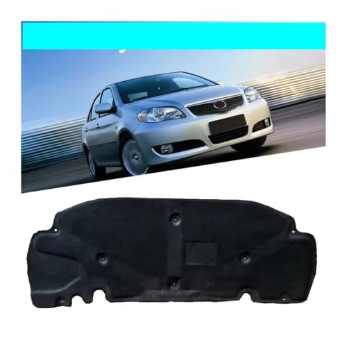 Isolant de capot pour Toyota Vios 2004-2006 tapis mousse phonique