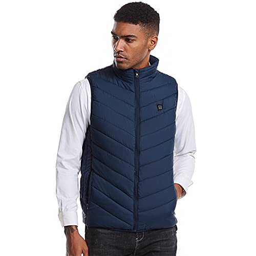 Veste thermique homme avec gilet chauffant électrique pour affronter le gel