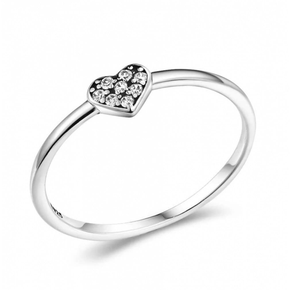Bague cœur argent 925 le cadeau doux idéal pour une adolescente