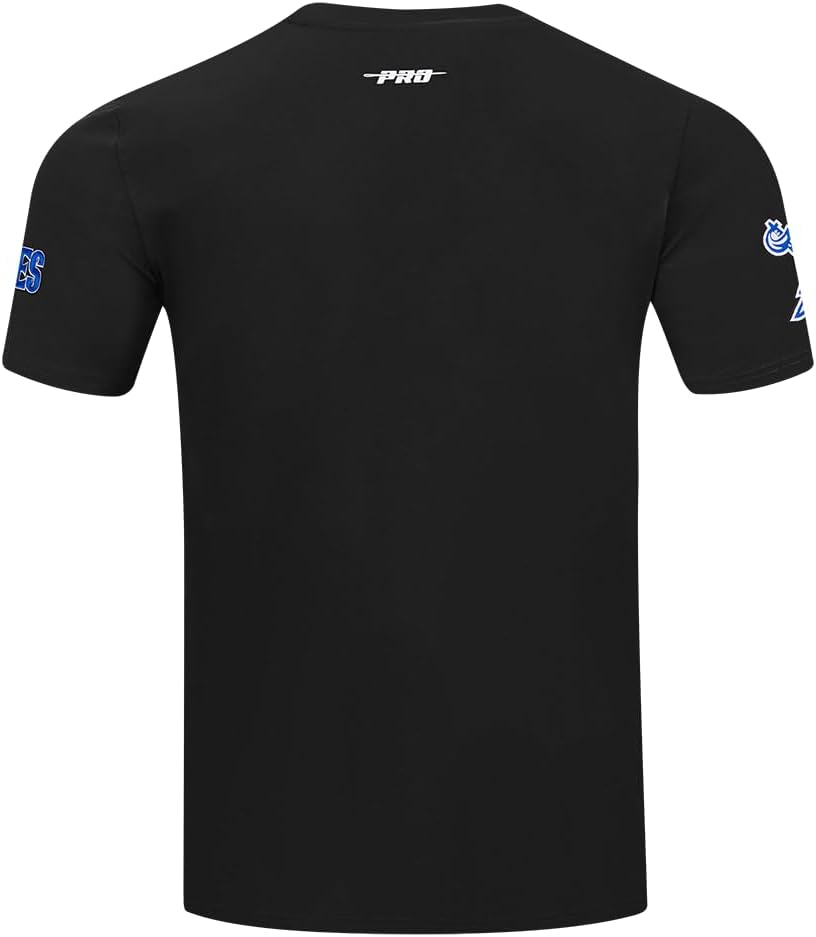 Pro Standard Mens Hampton University Classic Chenille Short Sleeve Tee Black M