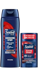 Amazon: Suave+ Men’s 2-in-1 Shampoo and Conditioner, Ocean Charge