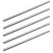 Sutemribor 8mm x 100mm Model Straight Metal Round Shaft Rod Bars for DIY RC Car, RC Helicopter Airplane (5 PCS)