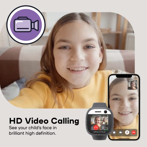 Spacetalk Kids Smart Watch Phone & Kids Gps Tracker Adventurer 4G Kids Phone Watch With 4G Calls, Sos Alert, 5Mp Camera, Safe Contacts List, Sms Text & Chats, School Mode, Boys Girls Age 5-12 #TOP1