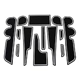 【電動P有り】トヨタ ライズ ＆ ダイハツ ロッキー (RAIZE Rocky) 後期 HV 専用 インテリアラバーマット(【電動P有り】ホワイト/蓄光) ラバーマット ドアマット ドアポケットマット A200 ドレスアップパーツ・アクセサリー