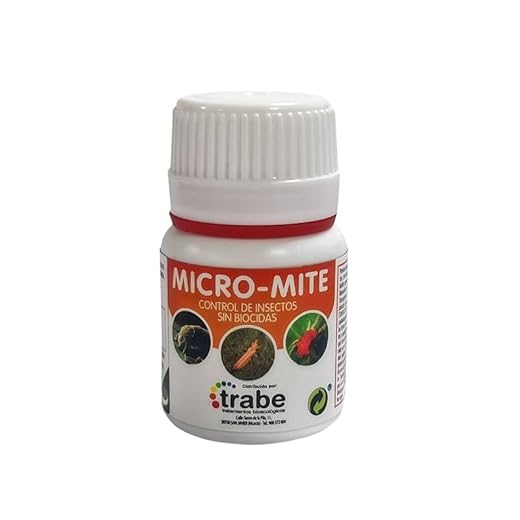 GROWMANIA Insecticida MICROMITE de TRABE 30 ML - Eliminador Insectos Voladores y Rastreros - Controlador Plagas Ácaro, Micro Acaro, Araña, Chinche - Repelente Bichos