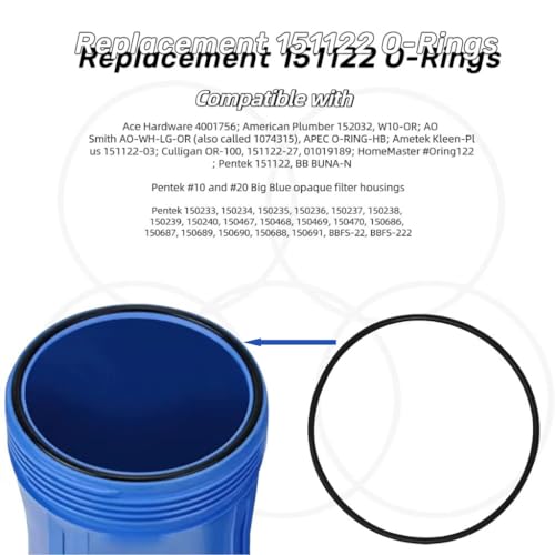 Installing 151122 O-Ring in Water Filter Housing