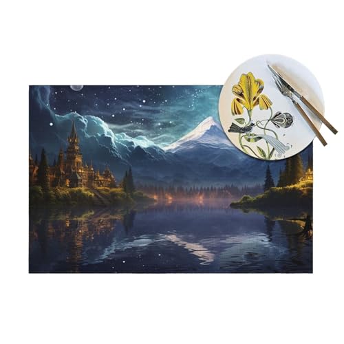 Sets de table lavables pour protéger la table des taches et chaleur - 8