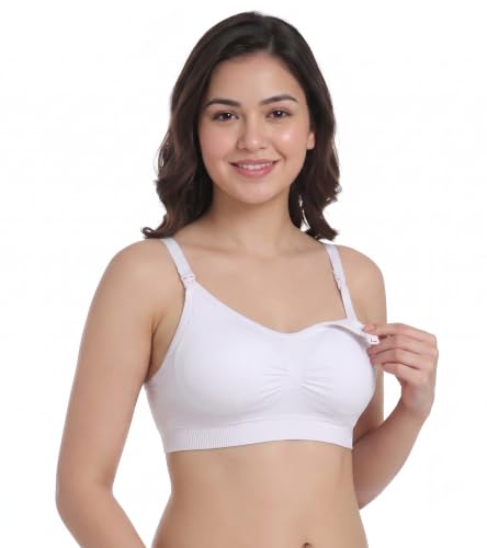 Image of Dimore Nursing Bras for Breastfeeding Seamless Maternity Bra Ultra Comfort Smooth Wireless Pregnancy Sleeping Bralette