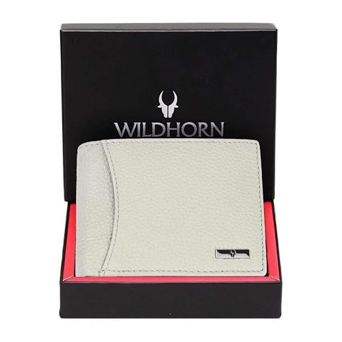 Imagen de WildHorn India Cartera de piel con protección RFID para hombre