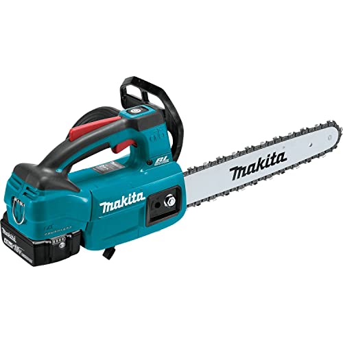 Image of Makita XCU10SM1 18V LXT Lithium-Ion Brushless Cordless 12 inch Top Handle Chain Saw Kit (4.0 Ah) with BL1840B 18V LXT Lithium-Ion 4.0Ah Battery