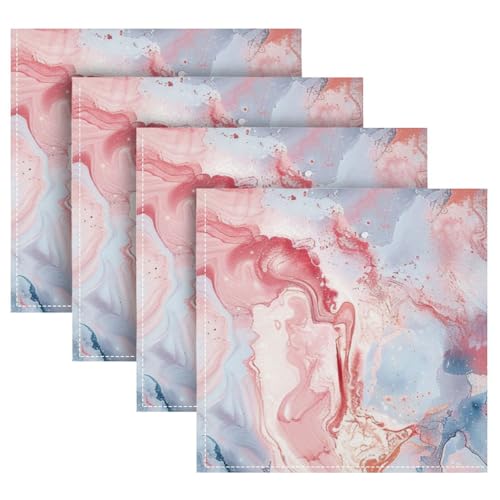 Servilletas de tela ALAZA set de 6 multicolor 20x20 pulg miniatura 5