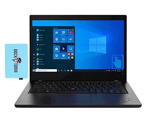 Image of Lenovo ThinkPad L14 Gen 2 Home & Business Laptop (Intel i5-1135G7 4-Core, 16GB RAM, 512GB PCIe SSD, Intel Iris Xe, 14.0 inch 60Hz Touch Full HD (1920x1080), WiFi, Win 11 Pro) with Hub