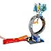 Hot Wheels City Toy Car Track Set, Bat Loop Attack with Adjustable Loop & Launcher, 1:64 Scale Vehicle, Connects to Other Sets