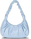 NIUEIMEE ZHOU Small Shoulder Bag for Women Classic Clutch Trendy Tote HandBag Crossbody Purse with Z