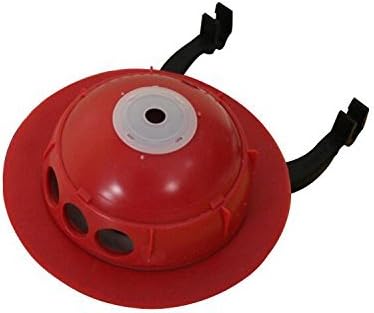 Korky 2023BP Universal Flapper for Toto Toilet Repairs, 3", Red by StandardPlumbing: Kohler