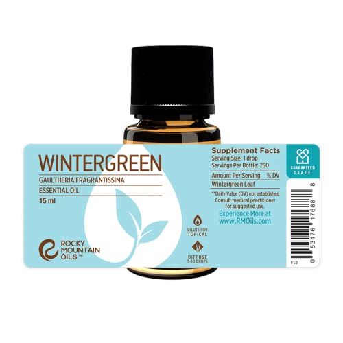 Rocky Mountain Oils Aceite Esencial Wintergreen 15 ml miniatura 2