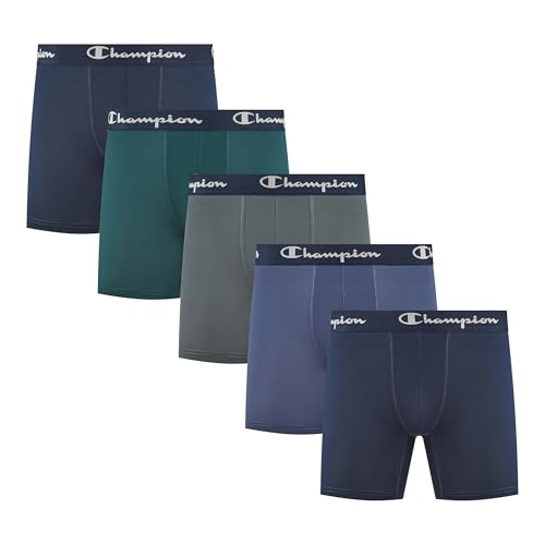 Champion Men's Performance Boxer Briefs 5-Pack - 69% Off