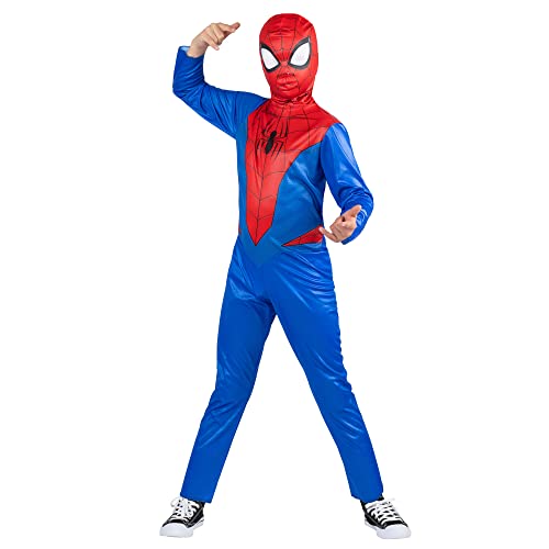 Jazwares Costume Play JWC0699SM Marvel Spider-Man Official Youth Value Costume cover