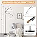 marctronic Floor Lamp, 18W 1800LM Super Bright LED Floor Lamp with Remote & Works with Smart Plug, Dimmable Timing Eye Caring Reading Lamps Floor Standing for Living Room Bedroom Office