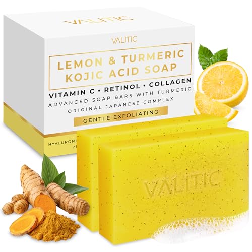 VALITIC Lemon Turmeric Soap