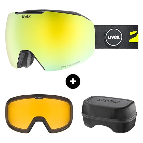 Uvex (GsbN) ATTRACT XL[S[O t[X 100% UV400ی ܂~ \Y Xm[S[O jp ubN/CG[