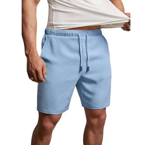Image of Nobero V2 Shorts for Men | Zip Pocket Shorts | Regular Fit | Elasticated Waist | Soft & Breathable Fabric | Casual Everyday Wear