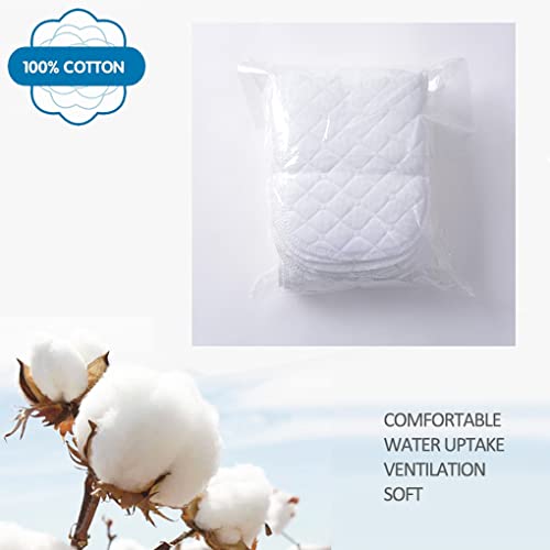 Lxxiashi GLDMTJ008-G3RBJKS2A1 10Pcs Three-Layers Cotton Diaper Reusable Solid Casual Infant Baby Cloth Diaper Covers Nappy Liners Insert thumb #3