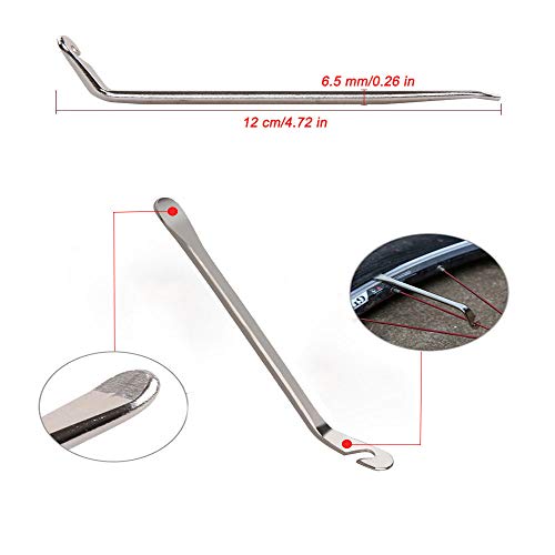 EIKLNN 4 Pezzi Pneumatici Biciclette Leve