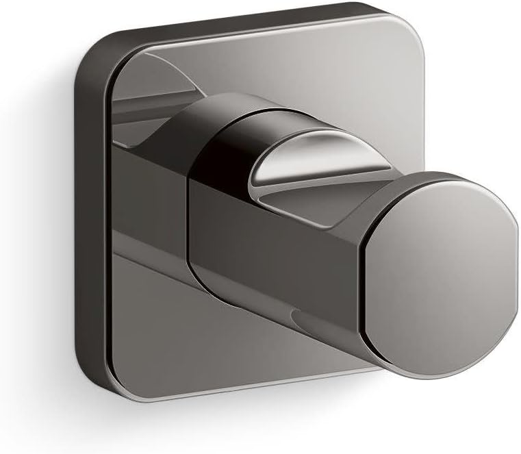 Kohler 23529-TT Gancho paralelo para bata, titanio vibrante