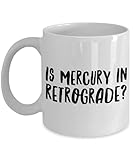 LGUOIG Astrological Mercury in Retrograde Mug 11oz - Funny Zodiac Coffee Cup, Sarcastic Gift for Coworkers
