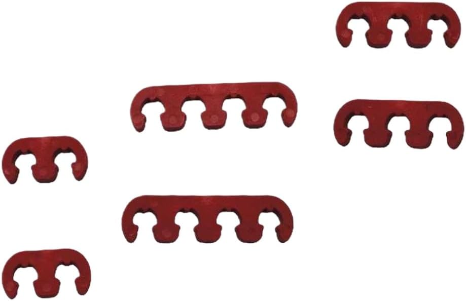Plastic Spark Plug Wire Cord Separators Holder Set Compatible With Automotive Engines