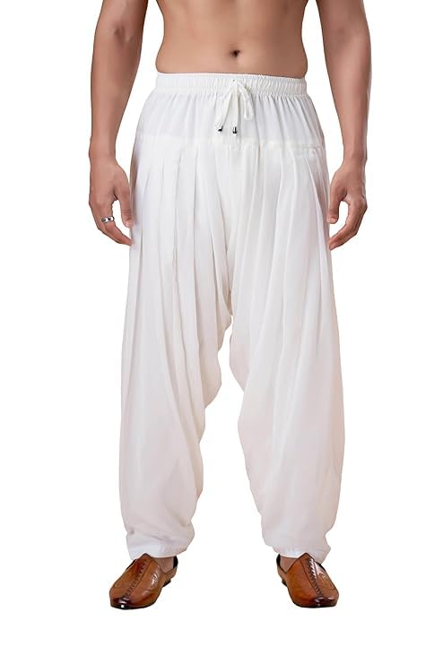 Men Regular Pant Pyjama |Ethnic Wear Cotton Lycra Plain Bottom Pyjama for Kurta & Festive-image-42