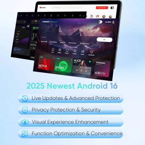 Image of TUOHAITIME 2026 Upgraded Android 16 Tablet, 11 inch Android Tablets