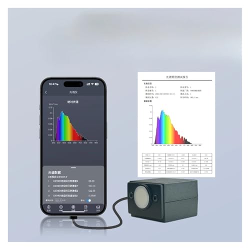 Spectromètre portable LED pour analyse de spectre complète et mesure ultra large - 3