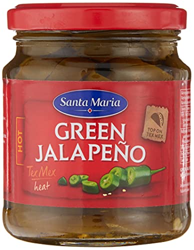 Santa Maria Tex Mex Green Jalapeno (Hot) 215 g