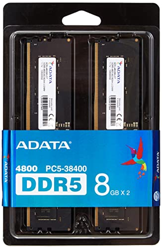 Image of ADATA AD5U48008G-DT Module de memoire 16 Go 2 x 8 Go DDR5 4800 MHz