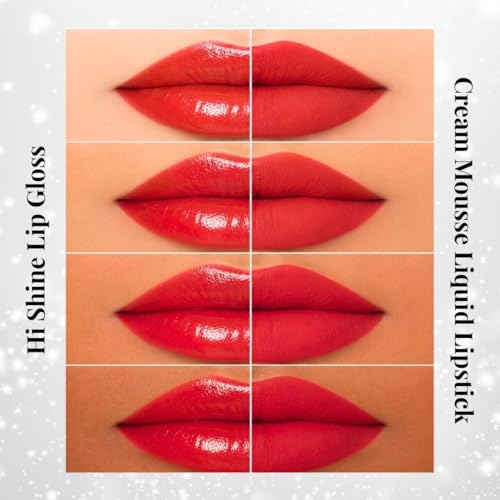 Image of Tee Ess Duo Lips 2-in-1 | Lip Gloss & Matte Cream Mousse Liquid Lipstick | High Shine Gloss + Soft Matte Finish | Long-Lasting, Lightweight & Non-Sticky | 5ml (BLUSH CRUSH)