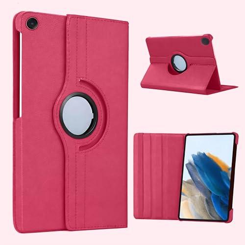 Image of ProElite Cover for Samsung Galaxy Tab A11 Plus 11 inch Case Cover, 360 Rotatable Smart Flip Case Cover for Galaxy Tab A11+ 11 inch Tablet with Stylus Pen, Hot Pink